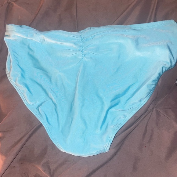 Blue bathing suit bottoms - size large - never worn - Picture 4 of 4